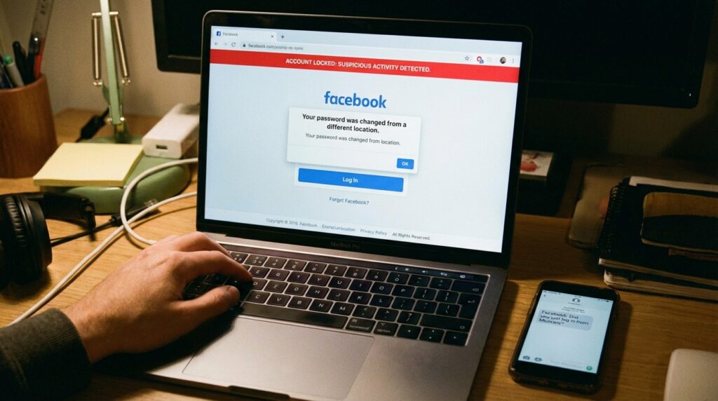 Ktoś przejął moje konto na Facebooku. Co robić ?!